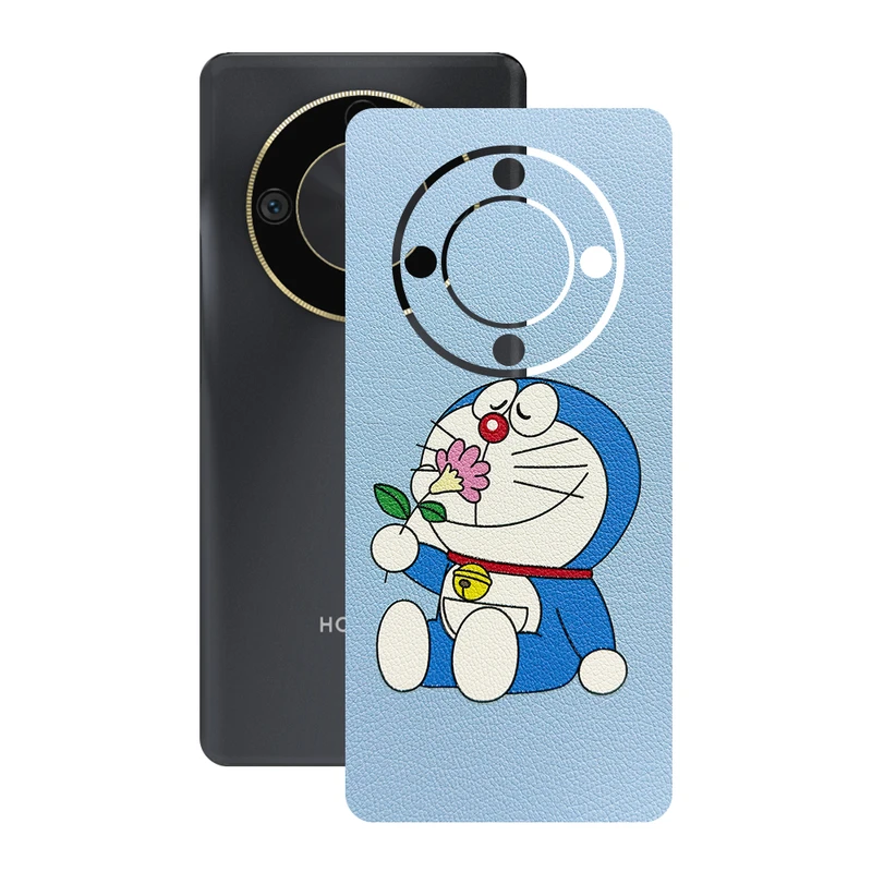 برچسب پوششی ریمکس مدل Leth طرح دورایمون مناسب برای گوشی موبایل آنر X9b