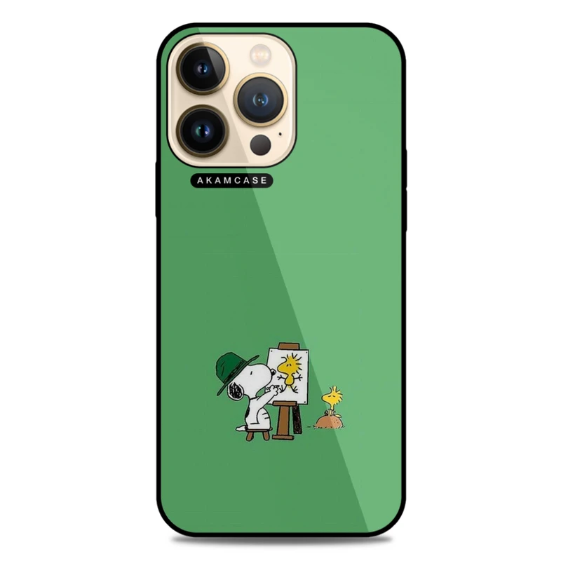 کاور آکام مدل AMCWA13PRO-SNOOPY1 مناسب برای گوشی موبایل اپل iPhone 13 Pro