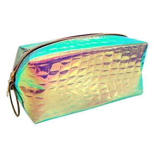 کیف لوازم آرایش زنانه مدل هولوگرامی