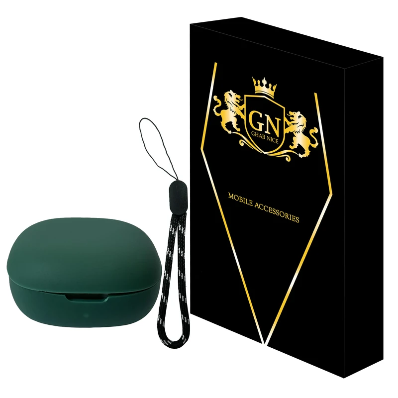 کاور قاب نایس مدل PODCASE مناسب برای کیس هدفون بی سیم انکر SoundCore R50i به همراه بند