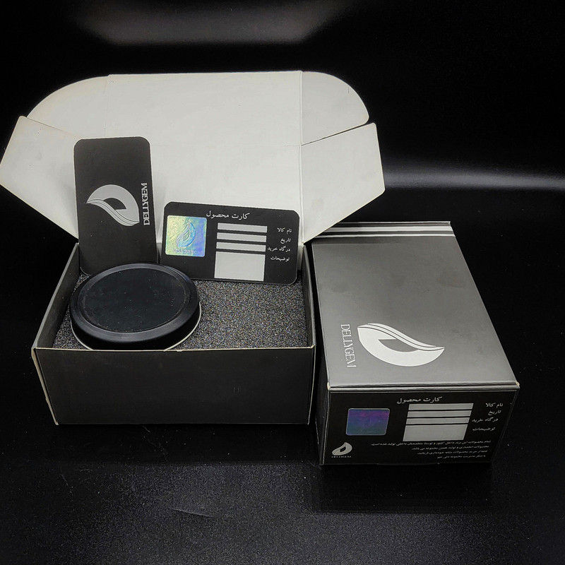 انگشتر نقره مردانه دلی جم مدل شش ضلعی با سنگ لاجورد طبیعی