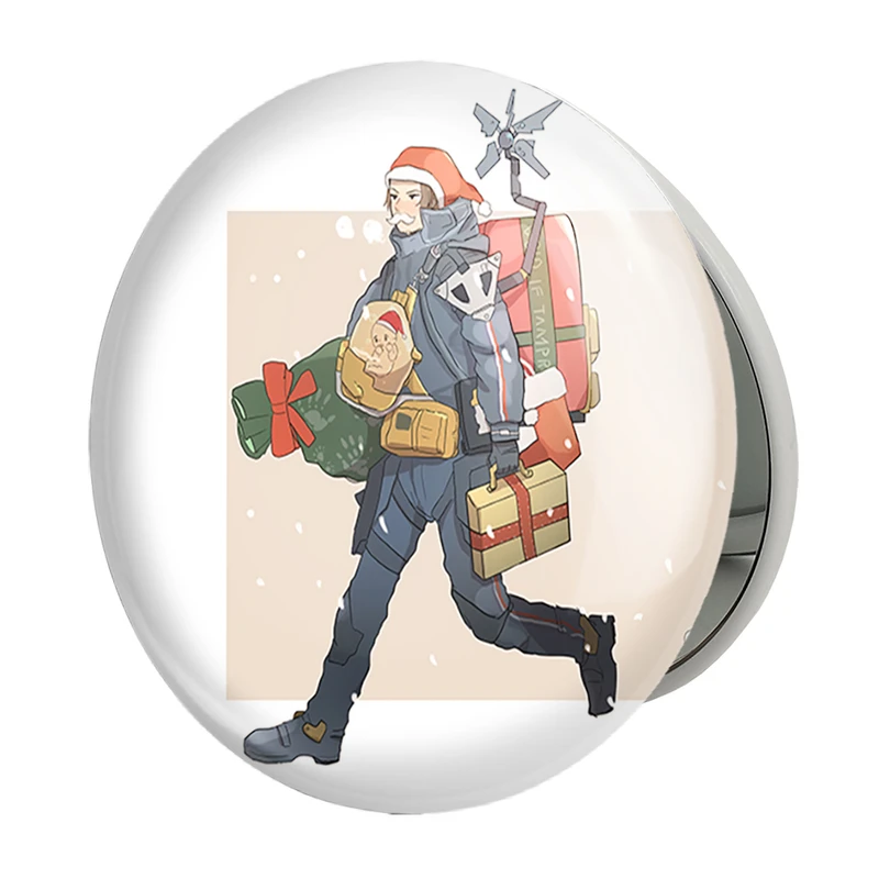 آینه جیبی خندالو طرح بازی دث استرندینگ (Death Stranding) مدل تاشو کد 35162