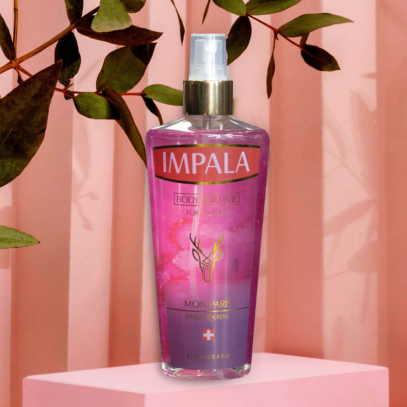 بادی اسپلش زنانه ایمپالا مدل MOON PARIS حجم 250 میلی لیتر