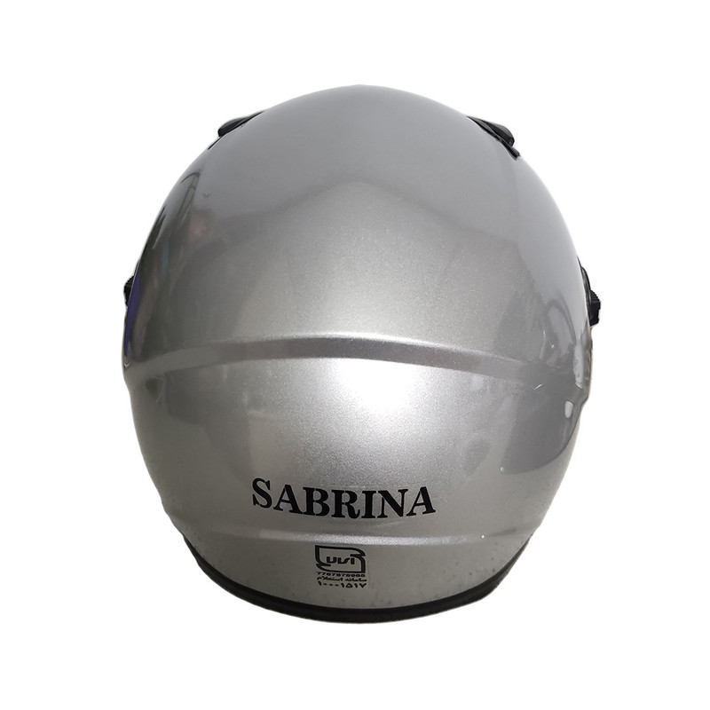 کلاه کاسکت سابرينا مدل Full Face کد Silver 2024 H30