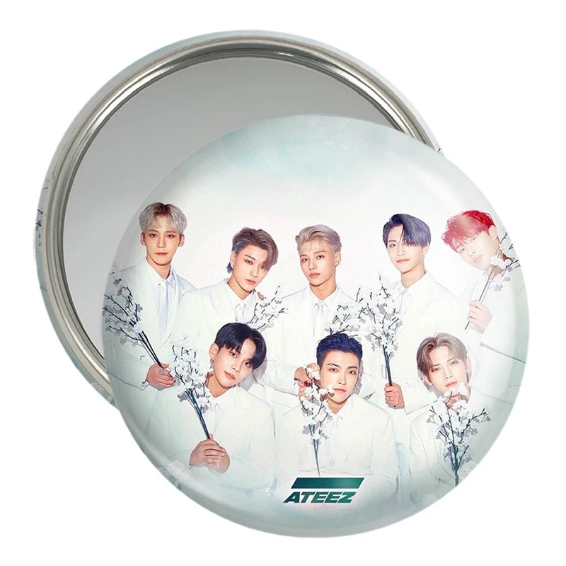 آینه جیبی خندالو مدل گروه ایتیز ATEEZ  کد 12294