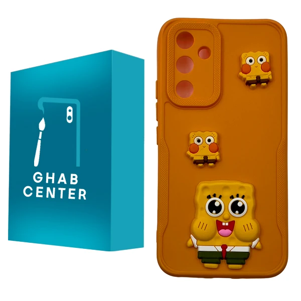 کاور قاب سنتر مدل باب اسفنجی مناسب برای گوشی موبایل سامسونگ Galaxy A54