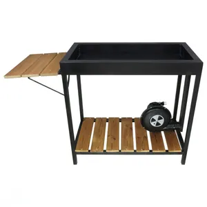 کباب پز ذغالی مدل فن دار کد 114