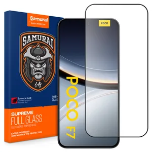 Samurai glass screen protector ovglass model suitable for Xiaomi Poco F7