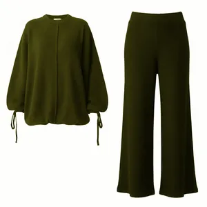 ست پلیور و شلوار زنانه مدل  ترکgr22