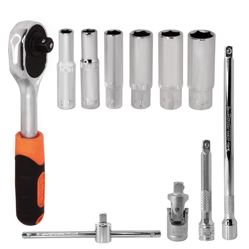 مجموعه آچار بکس مدل ART-11PCS-BX-63 - مجموعه 11 عددی