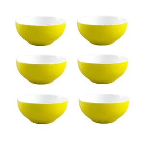 پیاله چینی زرین ایران مدل colorful بسته 6 عددی درجه یک