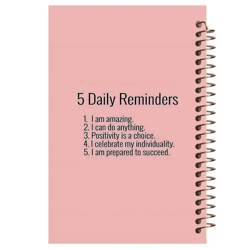 دفتر طراحی 40 برگ مشایخ طرح اسکرپ بوک و بولت ژورنال مدل جملات پر انرژی کد SD02