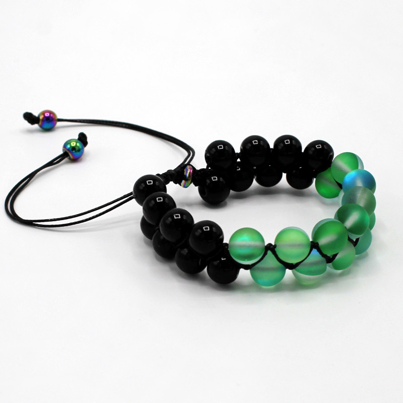 دستبند زنانه مدل مون استون و انیکس