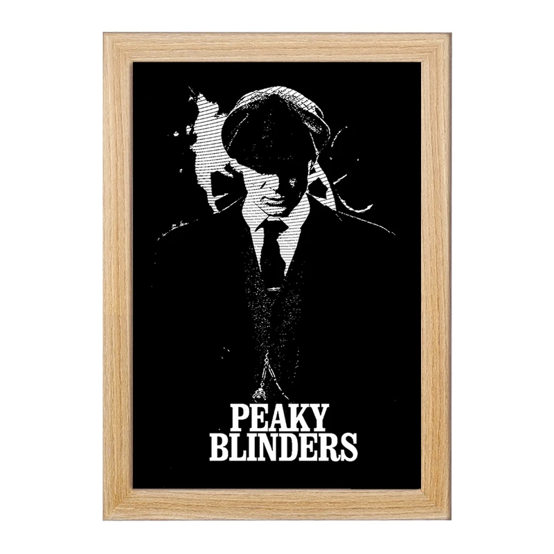 تابلو خندالو مدل پیکی بلایندرز (Peaky Blinders) کد F1617