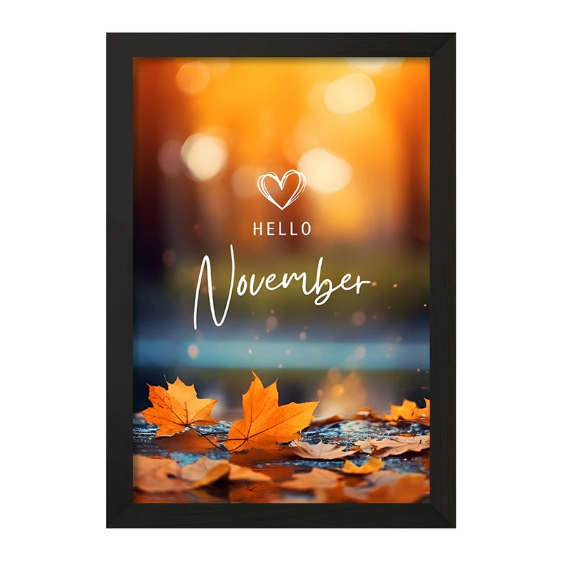 تابلو خندالو مدل پاییز کد F8663