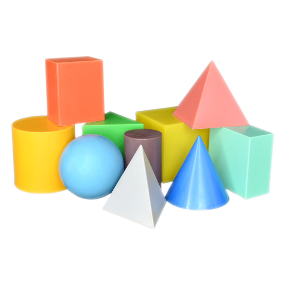 بازی آموزشی مدل احجام هندسی مجموعه ده عددی