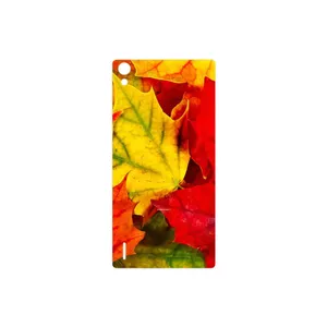 MAHOOT Fall Season Cover Sticker for Huawei Ascend P7