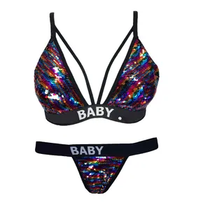 ست شورت و سوتین زنانه مدل اکلیلی 04