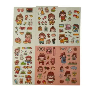 برچسب مدل Florist مجموعه 6 عددی