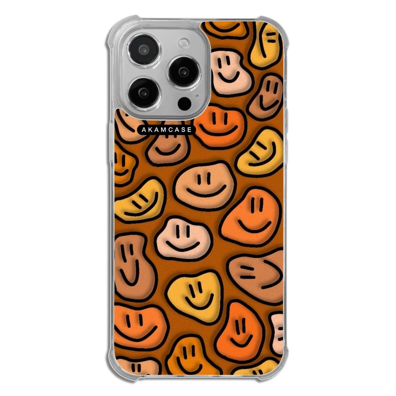 کاور آکام مدل AMCWTA14PROMAX-HAPPY FACE11 مناسب برای گوشی موبایل اپل iPhone 14 Pro Max