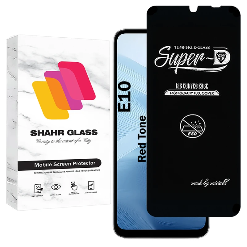 محافظ صفحه نمایش شهر گلس مدل SUPERDNSH مناسب برای گوشی موبایل ردتون Red Tone E10 