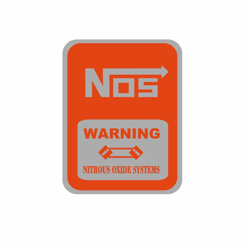 برچسب بدنه خودرو ونگارد طرح Nos کد Vg011