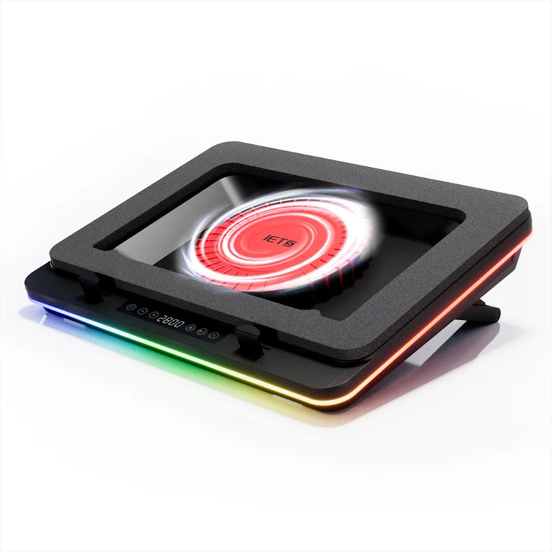 پایه خنک کننده لپ تاپ آی ایی تی اس مدل IETS GT600 Pressure wind Dust Proof RGB USB Lingshen Version (GT626)