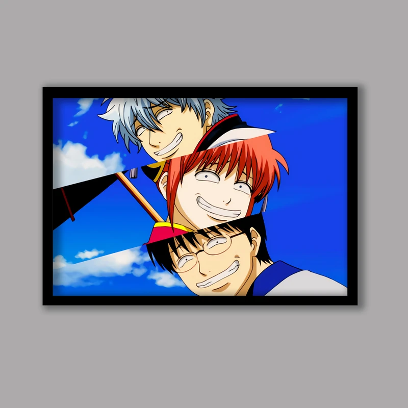 تابلو لیلیان مدل انیمه گینتاما Gintama کد LA-G11513-2