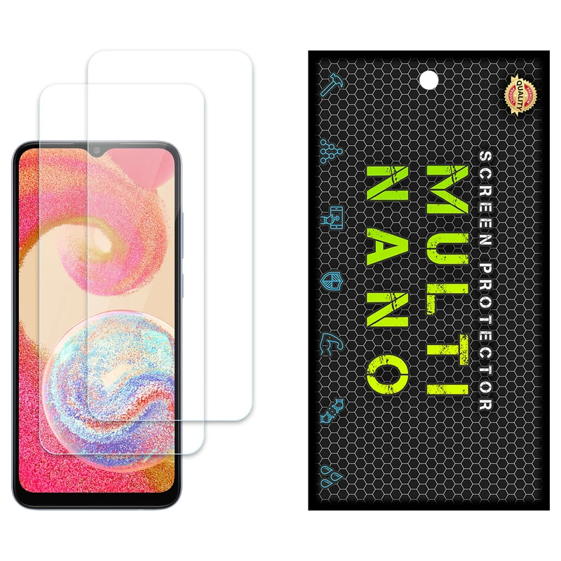 محافظ صفحه نمایش مولتی نانو مدل X-S2N مناسب برای گوشی موبایل سامسونگ Galaxy A04e بسته دو عددی