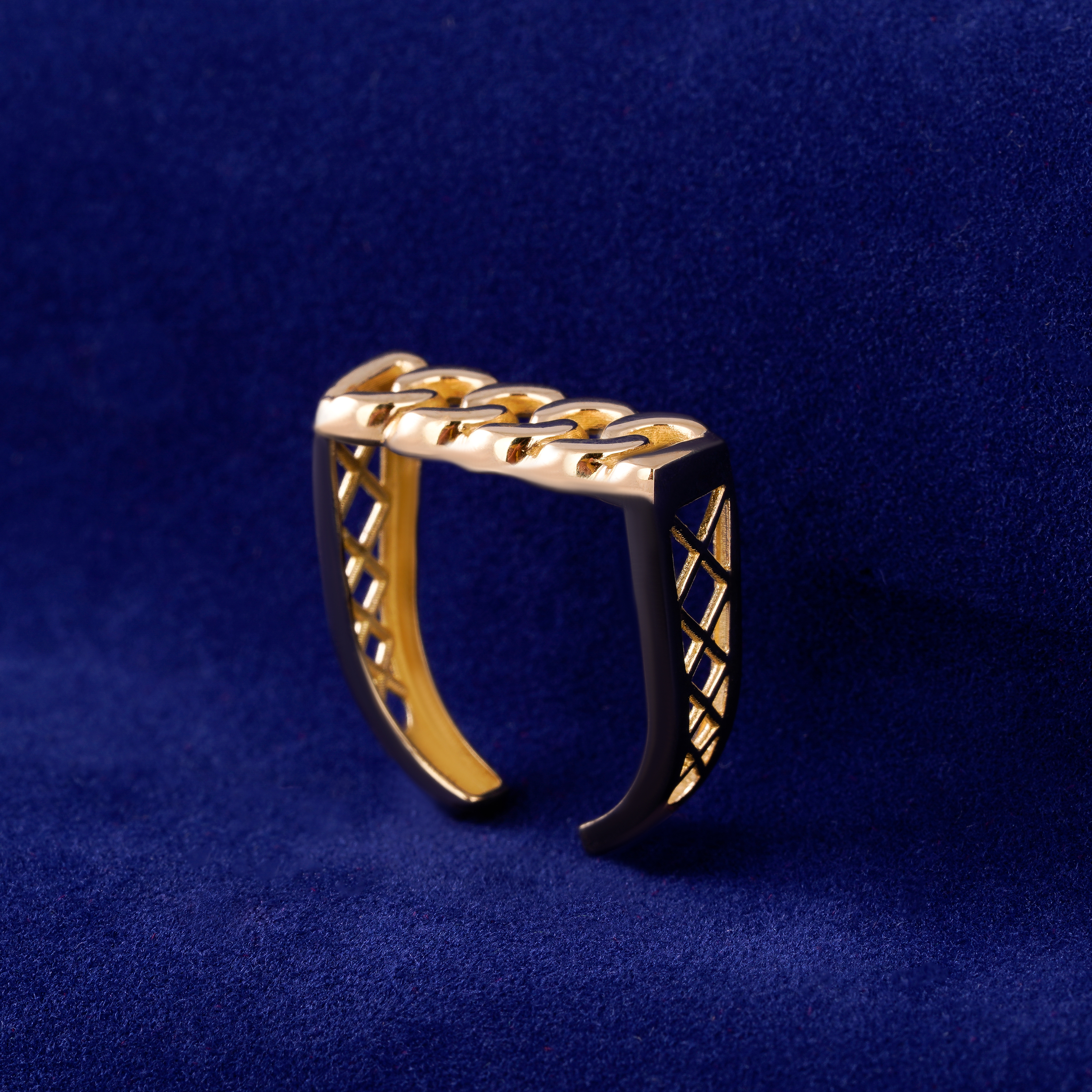 انگشتر طلا 18 عیار زنانه جواهری سون مدل 3609 -  - 3