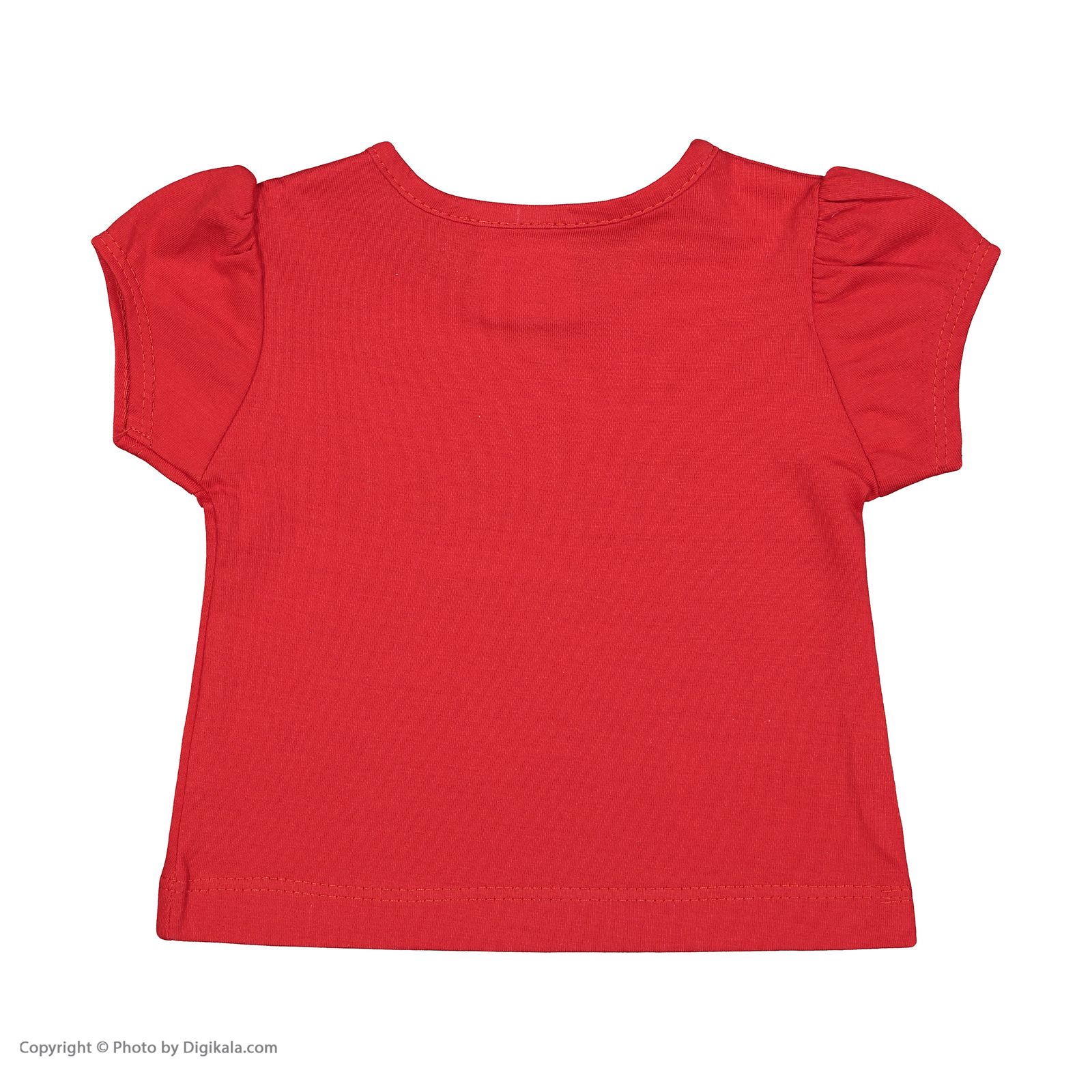 تی شرت آستین کوتاه نوزادی دخترانه جی بی جو مدل 70202-72 -  - 3