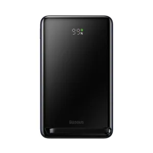 شارژر همراه باسئوس مدل Magnetic Bracket Wireless 20W PPCX000003 ظرفیت 10000 میلی‌آمپر ساعت