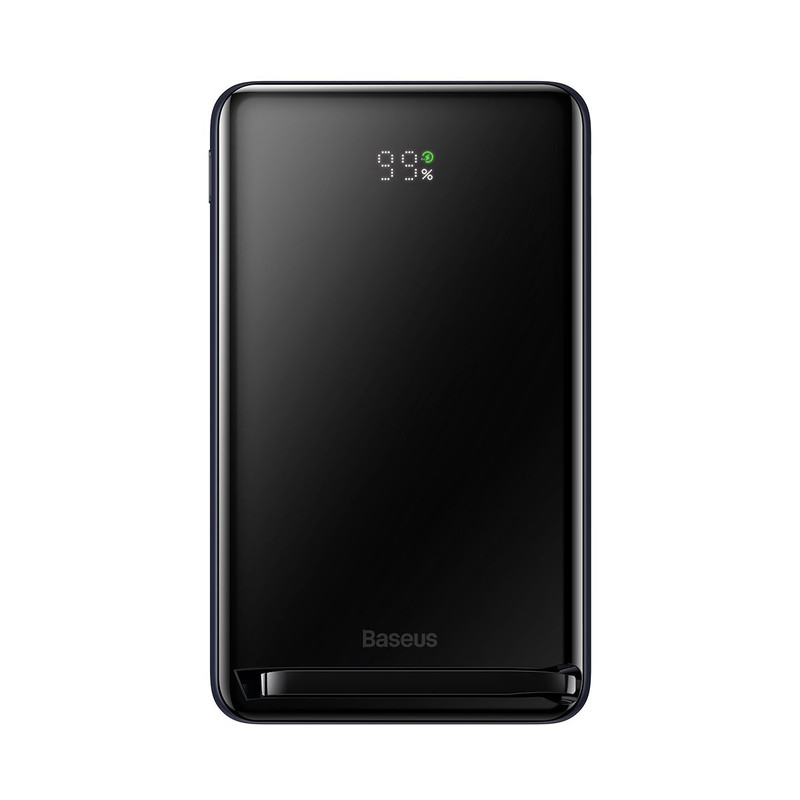 شارژر همراه باسئوس مدل Magnetic Bracket Wireless 20W PPCX000003 ظرفیت 10000 میلی‌آمپر ساعت
