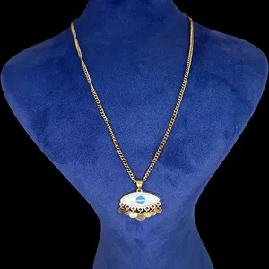 گردنبند زنانه مدل چشم نظر کد 1187