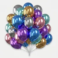  بادکنک مدل کروم 12 کد DB20 بسته 10 عددی
