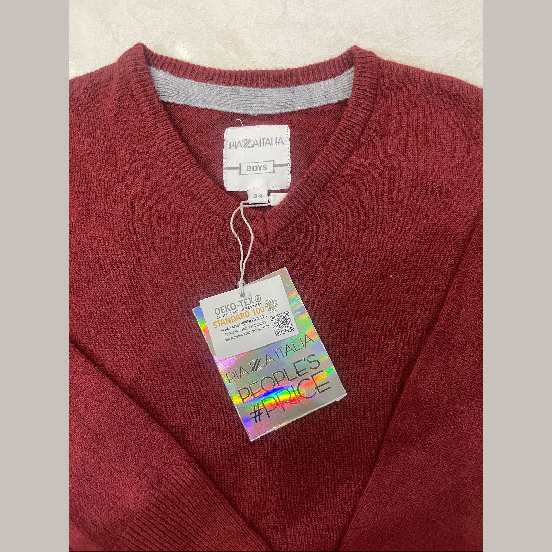 پلیور بافت پسرانه پیاتزا ایتالیا مدل new20 - - 6