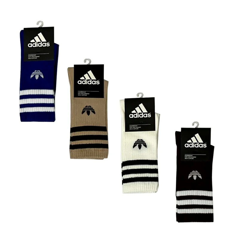 جوراب ورزشی زنانه مدل سه خط بسته 4 عددی