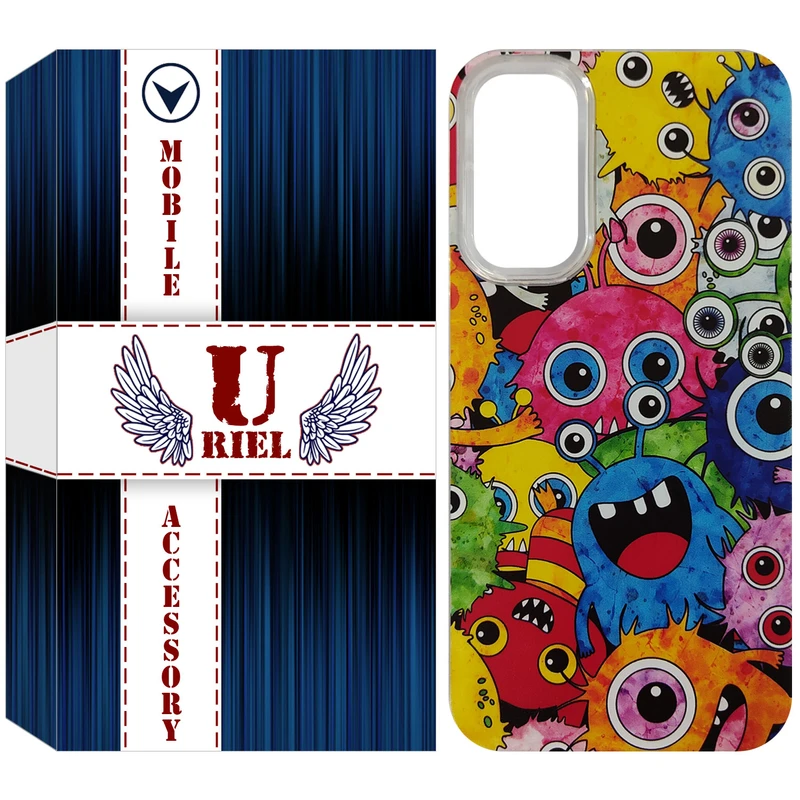 کاور یوریل مدل HLG طرح هیولا مناسب برای گوشی موبایل سامسونگ Galaxy A15 4G / A15 5G