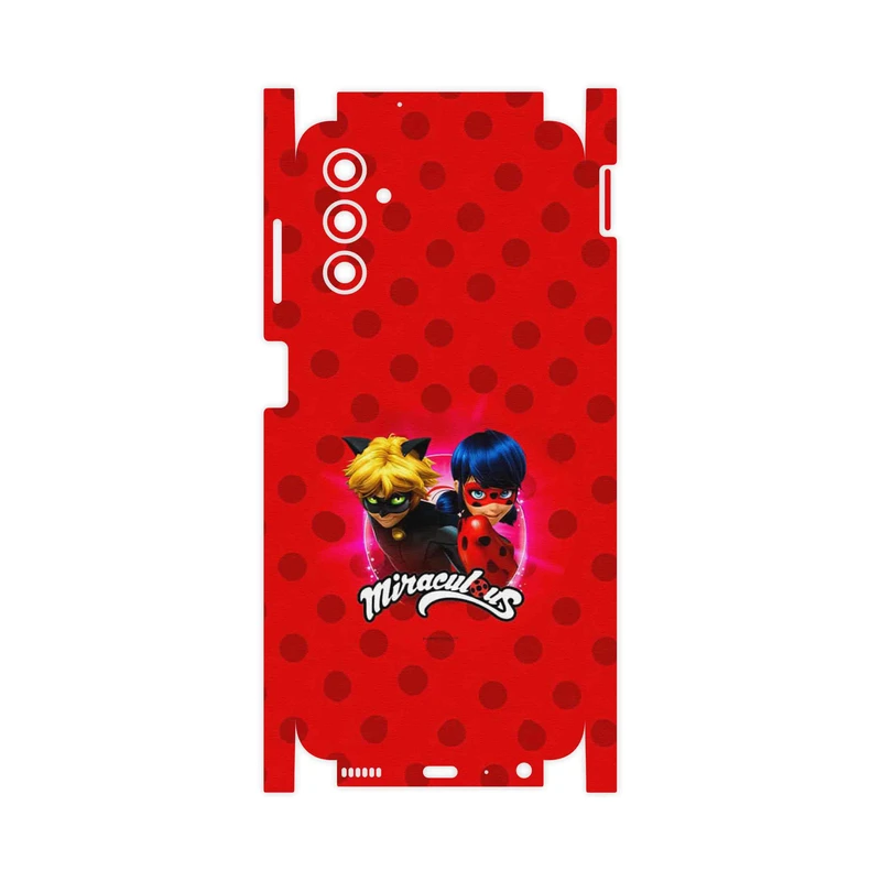 برچسب پوششی ماهوت مدل Ladybug and Cat Noir-FullSkin مناسب برای گوشی موبایل سامسونگ Galaxy M13 (India)