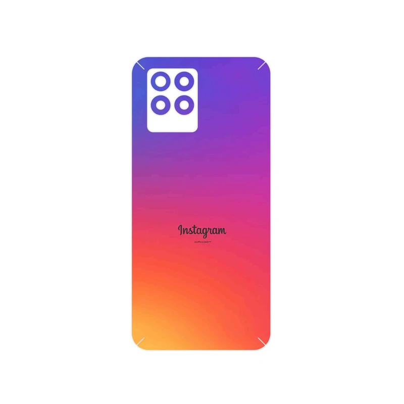 برچسب پوششی ماهوت مدل Instagram مناسب برای گوشی موبایل ریلمی 8 Pro