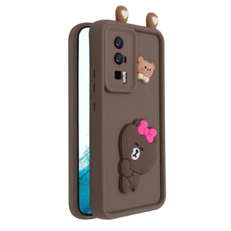 کاور مدل KittyBear مناسب برای گوشی موبایل شیائومی Poco F5 Pro