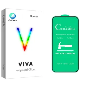 Junbo Viva Glass Ceramics Screen Protector For Apple Iphone 12 / 12 Pro