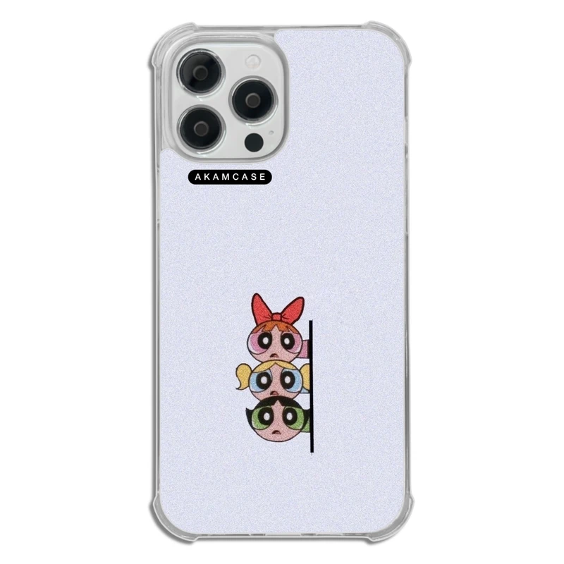 کاور آکام مدل AMCWTA13PROMAX-POWERPUFF GIRLS15 مناسب برای گوشی موبایل اپل iPhone 13 Pro Max