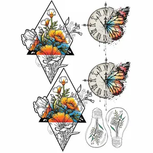   تتو موقت مدل Clock کد 026