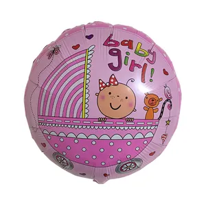 بادکنک فویلی طرح Baby Girl مدل STF129