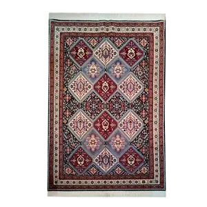 فرش دستباف سه متری طرح لوزی مدل AA155