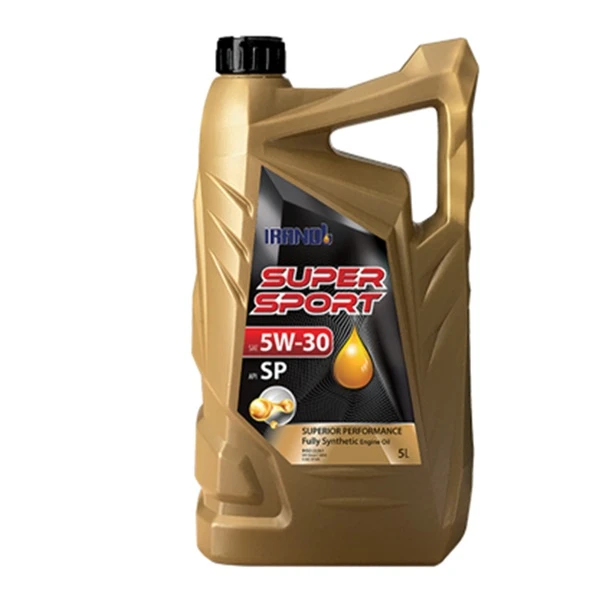 روغن موتور ایرانول مدل سوپر اسپرت SP 5W-30 حجم 5 لیتر