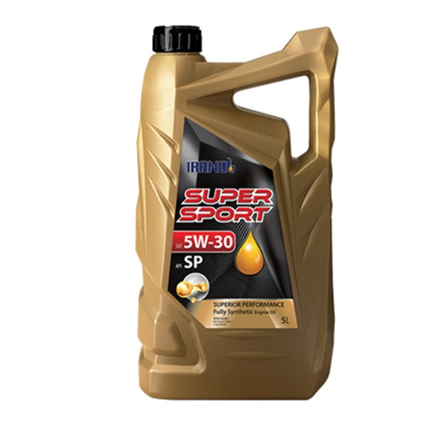 روغن موتور ایرانول مدل سوپر اسپرت SP 5W-30 حجم 5 لیتر
