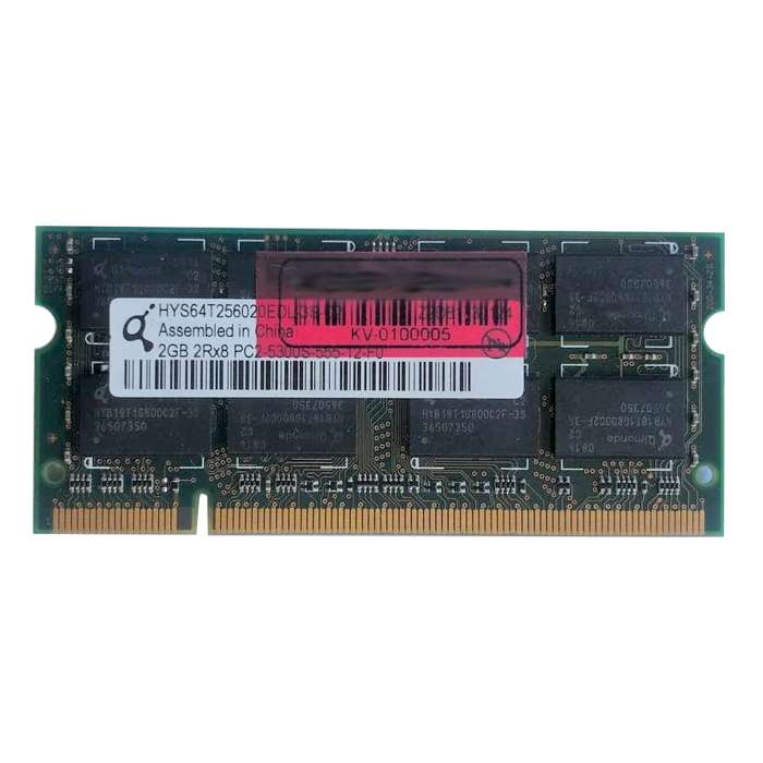 رم لپ تاپ DDR2 تک کاناله 667 مگاهرتز مدل PC3-5300 ظرفیت 2 گیگابایت