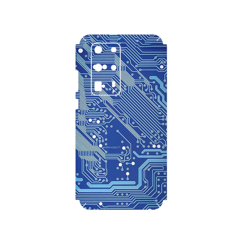 برچسب پوششی ماهوت مدل Blue_Printed_Circuit_Board مناسب برای گوشی موبایل هوآوی P40 Pro Plus